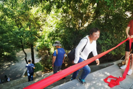 助力文旅市场 展示产投风采——kok(中国)体育官方网站
组织开展员工登山比赛活动(图7)